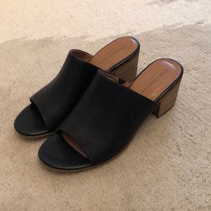 Comfortiva Annabelle leather mule slide US 10